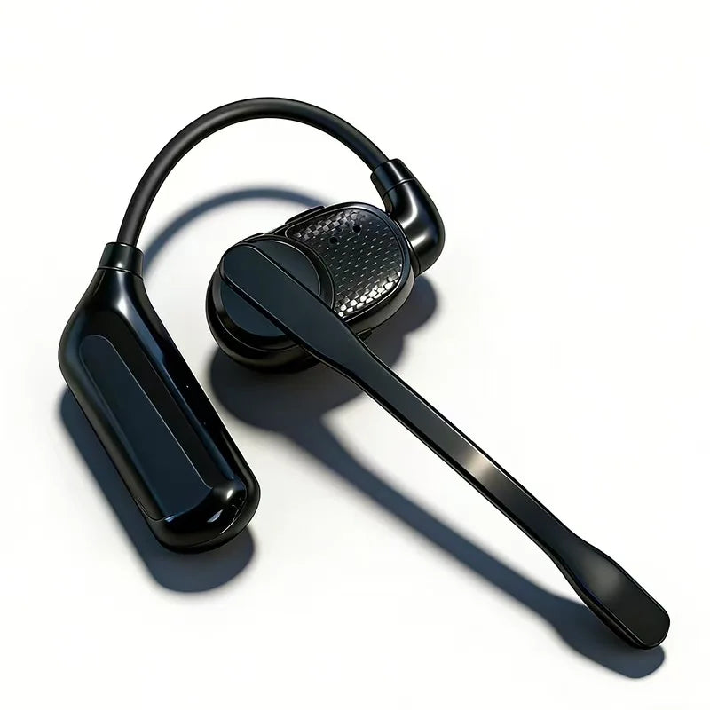 V1-3 Business Earphones with Charging Compartment Wireless Headphones Hanging Ear Bluetooth Earphones Single Ear with Detachable