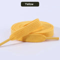 Cotton Shoelaces 1CM Width Flat Shoe laces Tennis Sneakers Shoelace 80/100/120/140/160CM Laces for Shoes Accesories 1Pair