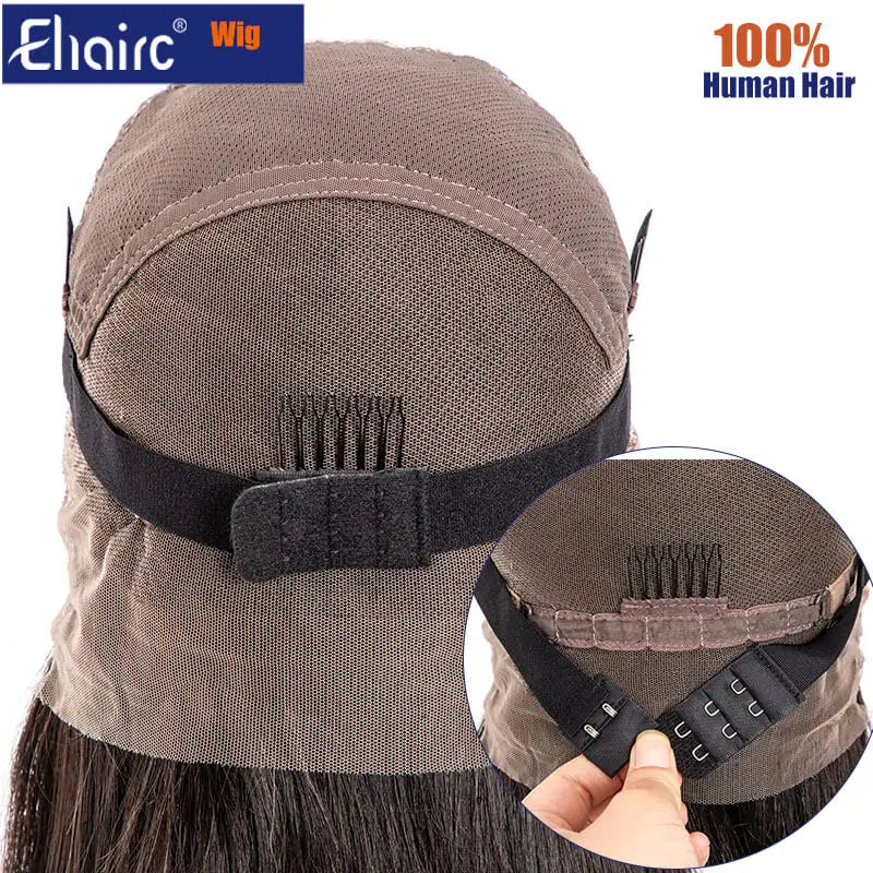 HD 150% Density Full Lace Human Hair Wigs For Women Natural Hairline ,100% Human Hair Women's Wig  Full Cap Wigs for Women
