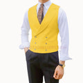 Fashion Solid Vests for Men Casual Style Sleeveless Male Fashion Waistcoat 1 Piece Slim Fit Beach Prom Party Suits Vest