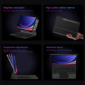 LFOIQN Magic Keyboard Folio for Samsung Galaxy Tab S10 Plus S9 FE+ S7 FE S8 S9 Plus S10+ 12.4"Magnetic Case Floating Multi-Touch