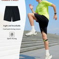 Golden Camel Men's Summer Quick Dry Shorts Ice Silk Running Gym Sport Shorts Breathable Beach Short Pant Jogging Casual Pants