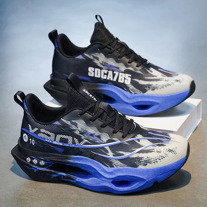 Men's Casual Sneakers, Lightweight Breathable Sneakers Suitable for Gym, Jogging, and Street Wear, Breathable Mesh Low-Top Sneakers