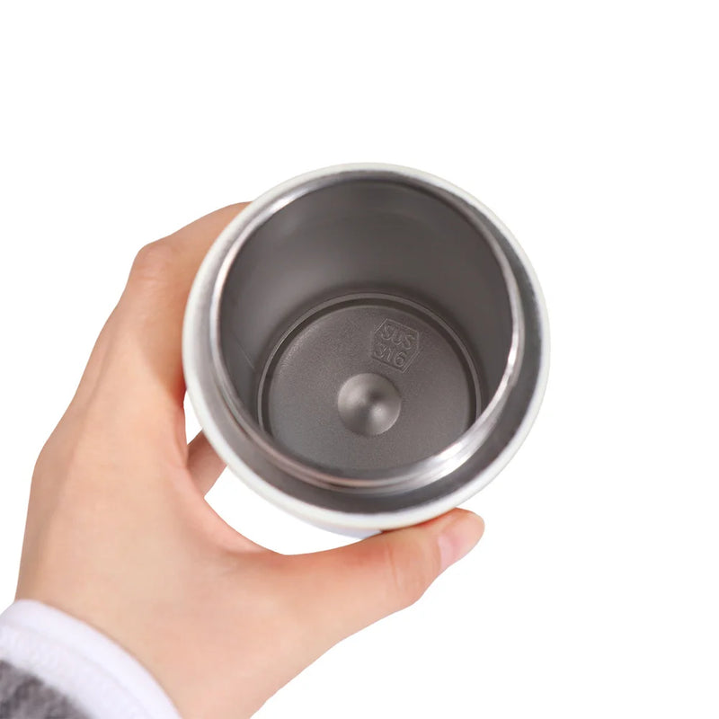 Reusable Portable Stainless Steel Thermos Mug Elegant Cute Water Cup Fashionable Leak Proof Thermos Cup Office