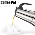 300ml Stainless Steel Electric Coffee Pot Household Coffee Maker Kettle for Home