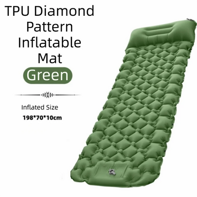 Tourist Pad Inflatable Camping Sleeping Ultralight | SAMAG