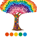 800 Pieces of 1/2 Inch Round Color Coded Label Dot Stickers, 10 Colors for Home Office Classroom