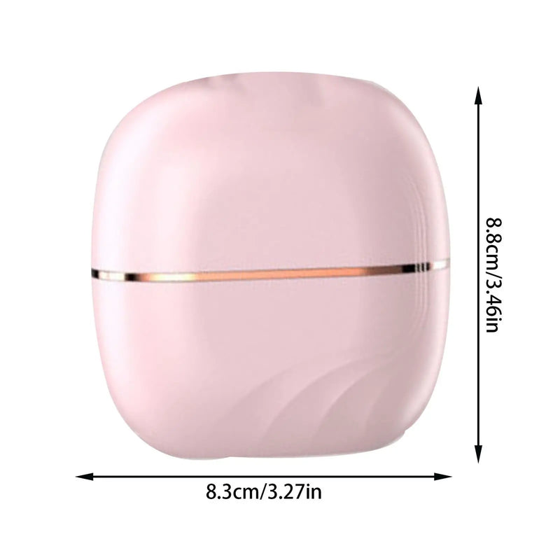 Mini Cordless Hair Straightener Brush, Rechargeable 3-Speed Temp Control, Anti-Scald Portable Travel Hair Styling Comb