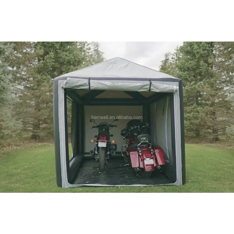 All-Weather PVC Waterproof Motorcycle Cover UV Protection Business/Luxury Design Customizable Size for Parking Garage Storage