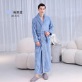 Warm Coral Fleece Kimono Bathrobe Gown Winter Thickened | SAMAG
