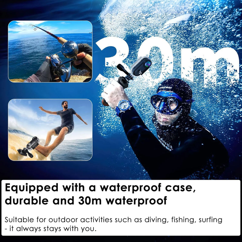 Action Camera Ultra HD 4K 1080P WiFi Sport Cam Waterproof Helmet Motorcycle Video Recording H88 Cameras Mini Body Camera