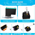 110ml Printhead Cleaning Kit SIKEZHAN Liquid Cleaner Solution Set for All Inkjet Printers Unclog Clogged Nozzle Tools