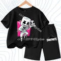 Fortnites Series T-shirt Shorts Suit for Children Hot | SAMAG