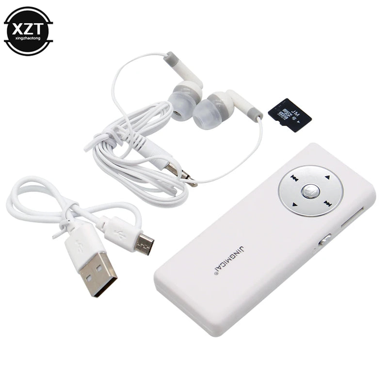Mini Portable MP3 Player Student Sport MP3 Music Player Fashion Simple Solid Player MP3 with Memory Card Sets School Supplies