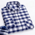 Spring and Autumn Men's Pure Cotton Long sleeved Shirts | SAMAG