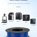 KINGROON 22LBS PETG or PLA filament 3D Printer Filament 10 Rolls 1KG 1.75MM Eco-Friendly Good Toughness Mix Color Free Shipping