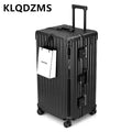 COLENARA 20"24"26"28"30"32 Inch Rolling Luggage High Quality Suitcase Aluminum Frame Boarding Box Large Capacity Trolley Case