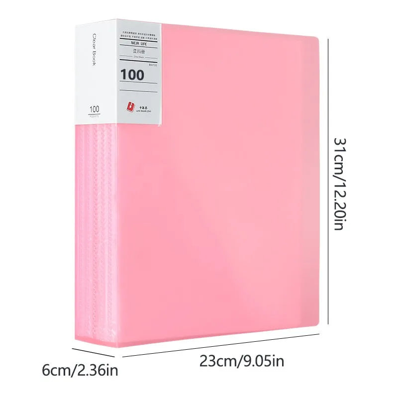 A4 Semi Transparent PP Brochure, Multiple Page Sizes To Choose From, Classified Insert Folder, Conference Document Organization,