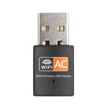600Mbps Dual Band USB WiFi Dongle 2.4G 5GHz AC Wireless Network Adapter 802.11ac Mini Receiver For Desktop Laptop PC | SAMAG
