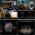 2026 New Military Smart Watch Men Built-in GPS 530mah Bluetooth Call 3ATM Waterproof Barometric Altimeter Sports Smart Watches