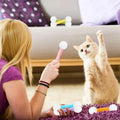 Giant Qtip Cat Toy Soft Plush Catnip Kicker Interactive Kick Stick for Kitten Cats Pet Play Toy Self Play Hunting for Kittens
