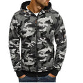 2026 New Mens Sweatshirt Casual Camouflage Hooded Coat for Spring Autumn Male Streetwear Hoodies Cardigan Sportswear MY766