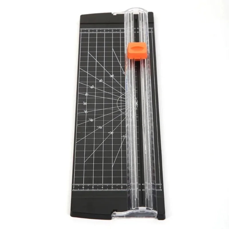 Portable A4 Plastic Base Paper Trimmer - Home Office Art Crafts Paper Cutting Machine Photo Cutter Scrapbook Blade