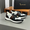 BLLIYOSS 2025 New BILLIONAIRE Shoes Calf leather stitching leather Sports comfort high quality outdoors Men‘s European big size