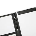 A4 PU Leather Planner Notebook Ring Binder File Folder Portfolio Office School Folder for Documents A4 Paper Writing Board