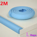 2M Baby Safety Soft Anti-Collision Foam Strip Home Table Corner Protector Tape Table Edge Protector for Baby Protection Products