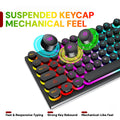 Gaming Keyboard Mouse Headset Combo Wired 3.5mm Red Gaming Headphones Set for PC Laptop PS4 Xbox Gaming Setup Back to School Student Gamer Gift
