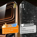 HD Tempered Glass Screen Protector, Full Coverage Ultra Clear Anti-Scratch Phone Screen Film, Compatible with iPhone 17 Pro Max/16/15/14/13/12 Series, Pro/Plus/Air Models