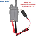 Baofeng Walkie Talkie Universal USB Charger Kabel untuk BaoFeng UV-5R UV-82 BF-888S TYT Retevis RadioDuaArahdenganLampuIndikator