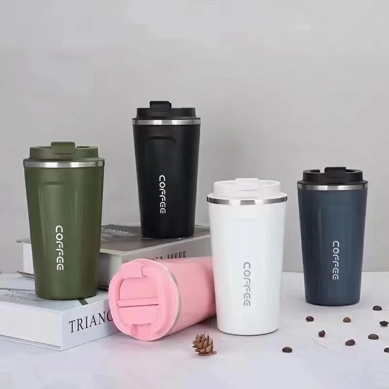 380/510ML Travel Stainless Steel Coffee Cup Thermal Mug - Visuel 4 | SAMAG