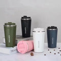 380/510ML Travel Stainless Steel Coffee Cup Thermal Mug Leak-Proof Thermos Bottle Tea Coffee Mug Vacuum Flask Insulated Cups Hot