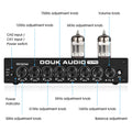 Nobsound HiFi 7-band EQ Equalizer Vacuum Tube Balanced XLR Stereo RCA Pre-amplifier with Tone Control for Desk Speaker