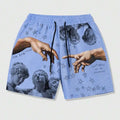 New Men's Summer Shorts Loose Luxury 3D Printing Casual | SAMAG
