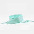 1 Pair Satin Silk Ribbon Shoelaces for Sneaker Shoe Laces Canvas Shoe Laces 2cm Width 80cm/100cm/120cm Length Shoelace