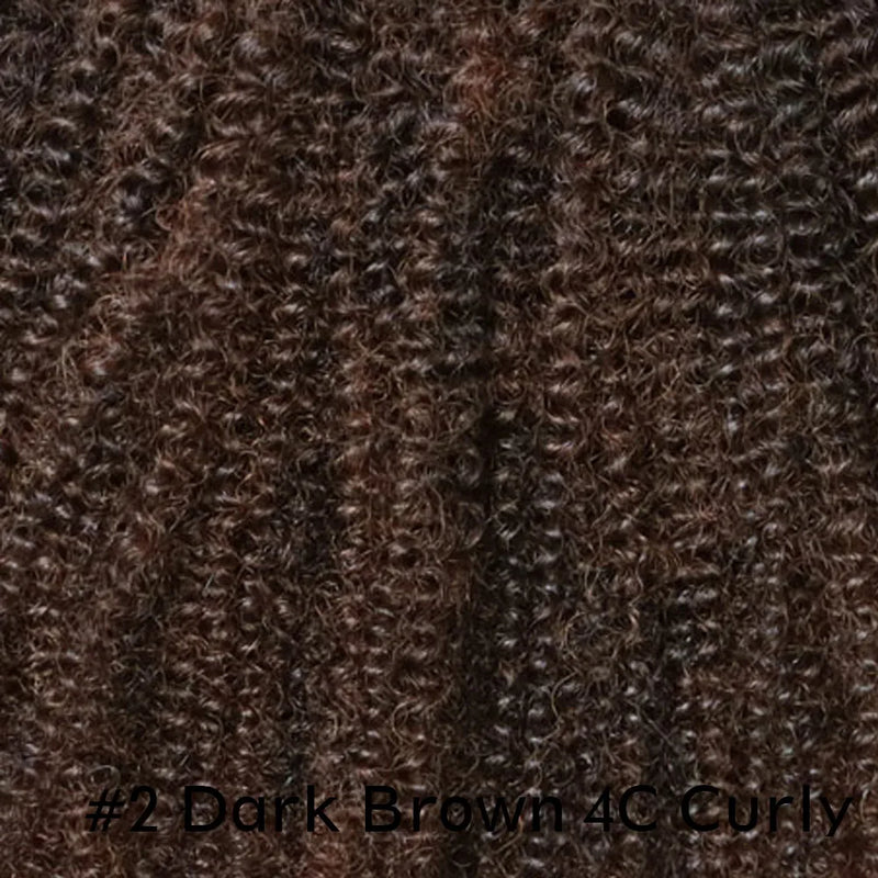 #30 Blonde Virgin Remy Human Hair Bundles 4C Afro Kinky Curly Brown #4 100gram Human Hair Weft Weaving for African Black Women