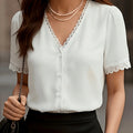 Temperament Loose Woman Shirt Fashion Casual Blouse | SAMAG