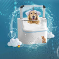 Dog Spa Bathtub with Ozone Pet Multifunctional Bathtub Adjustable Dog Surfing and Grooming Bathtub for Pet Spa