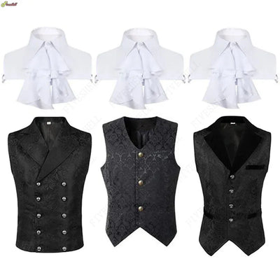Men Steampunk Renaissance Cosplay Medieval Gothic | SAMAG