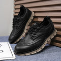 Men’s Business Casual Oxford Sneakers – Lightweight Lace-Up Dress Shoes for Work, Travel & Daily Commute