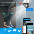 XMEYE 32CH Security Camera System 4K POE NVR Set Outdoor POE IP PTZ Camera Face Detection Two Way Audio Video Surveillance Kit