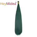 22-28Inch Straight Pony Hair Bundles Crochet Braids Hair Silky Colorful Synthetic Braiding Hair Ombre Synthetic Hair For Women
