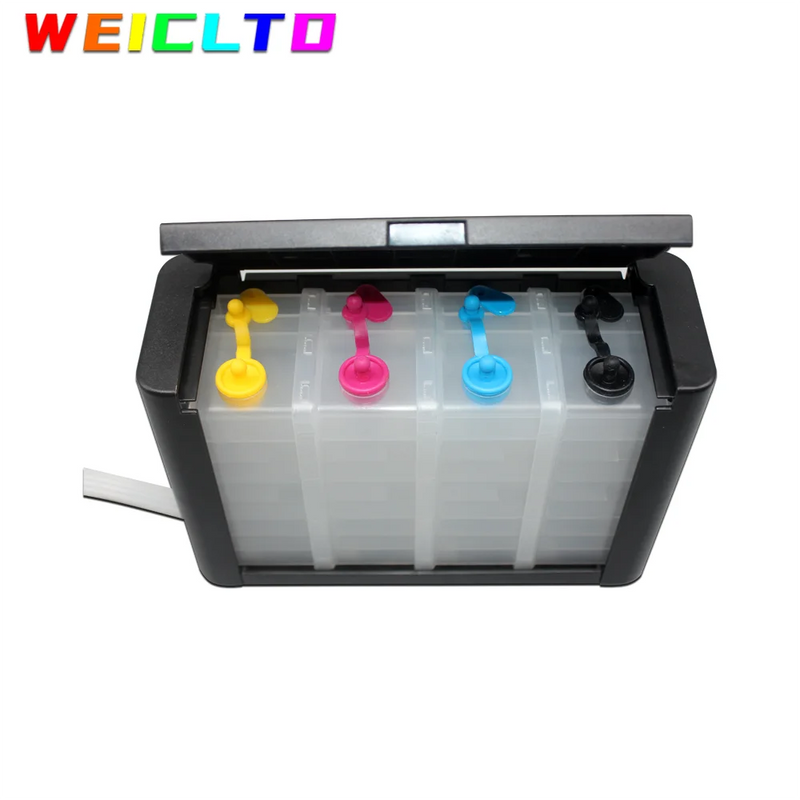 711 XL Ciss Continuous Ink Supply System For HP Designjet HP711 T125 T130 T525 T530 T120 T520 Printer With Permanent Chip Chain