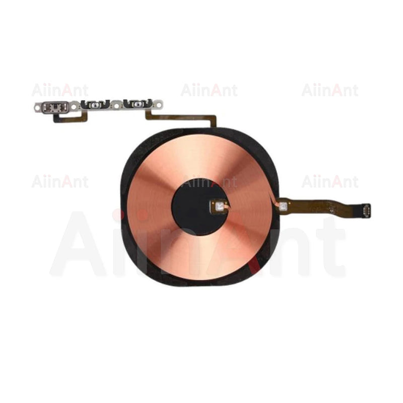 AiinAnt Power Volume Flash Light NFC Wireless Charging Flex Cable For iPhone 11 X Xs Pro Max XR Phone Sapre Parts