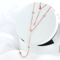 Smyoue 3MM Bubble Classic Moissanite Necklace Pendant for Women 18k Plated Female Pure S925 Silver Jewelry - Visuel 3 | SAMAG