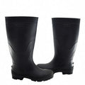 Mens PVC Rain Boots Heavy Duty Waterproof Work Shoes Non Slip Rubber Sole Industrial Construction Outdoor Fishing High Tube