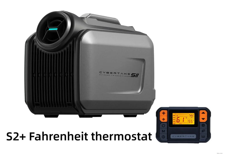 CYBERTAKE S2 Pro Portable Air Conditioner, All-in-One Cooling & Heating Unit for Camping, RV, Tent, Home & Outdoor Adventures